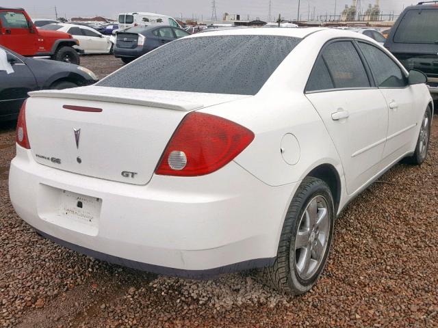 1G2ZH578964242963 - 2006 PONTIAC G6 GT WHITE photo 4