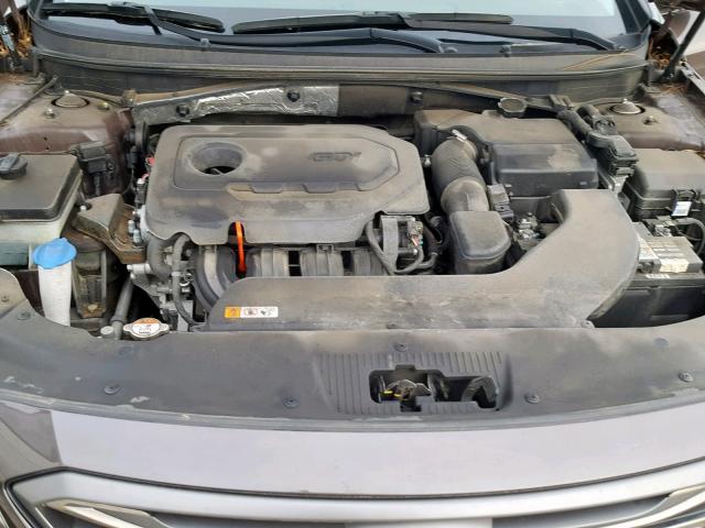 5NPE34AF0FH139838 - 2015 HYUNDAI SONATA SPO GRAY photo 7