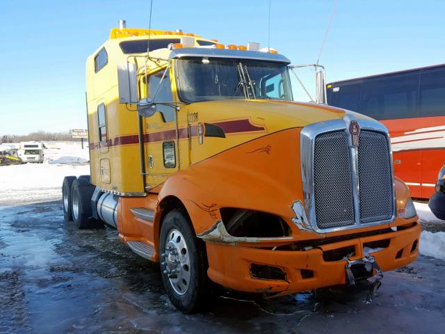 1XKAD49X38J211588 - 2008 KENWORTH CONSTRUCTI YELLOW photo 1