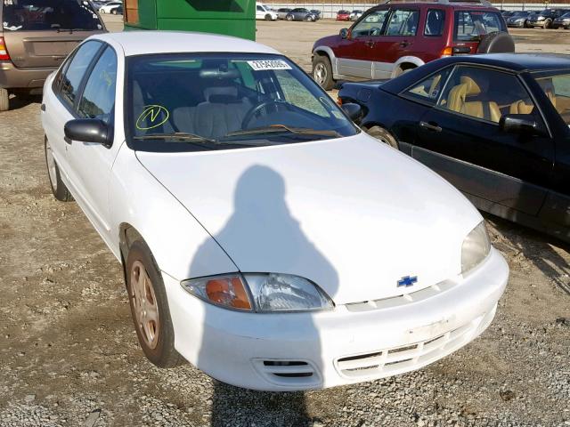 1G1JF5243Y7239604 - 2000 CHEVROLET CAVALIER L WHITE photo 1