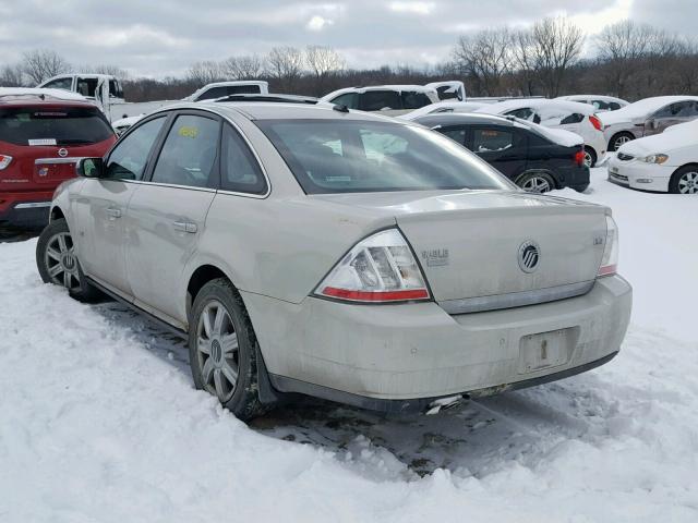 1MEHM43W98G600533 - 2008 MERCURY SABLE PREM BEIGE photo 3