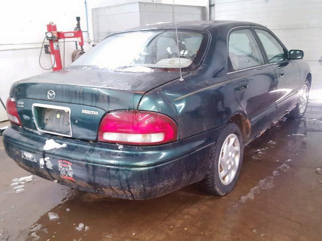 1YVGF22DXW5734482 - 1998 MAZDA 626 ES GREEN photo 4