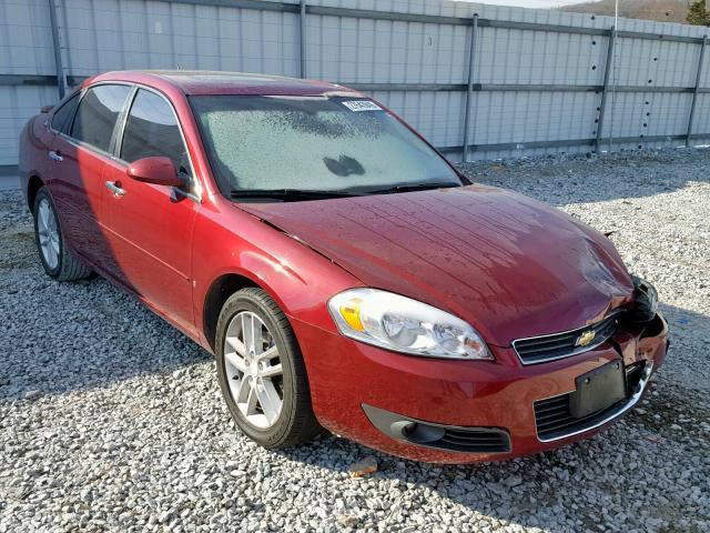 2G1WU583389209236 - 2008 CHEVROLET IMPALA LTZ RED photo 1