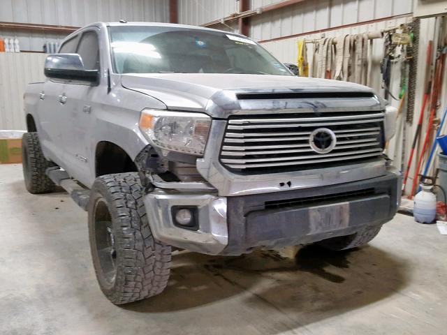 5TFHW5F17FX449884 - 2015 TOYOTA TUNDRA CRE SILVER photo 1