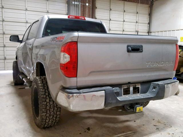 5TFHW5F17FX449884 - 2015 TOYOTA TUNDRA CRE SILVER photo 3