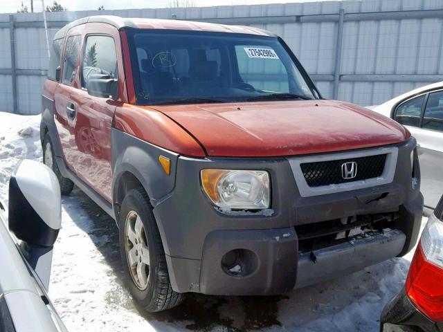 5J6YH28583L800064 - 2003 HONDA ELEMENT EX ORANGE photo 1