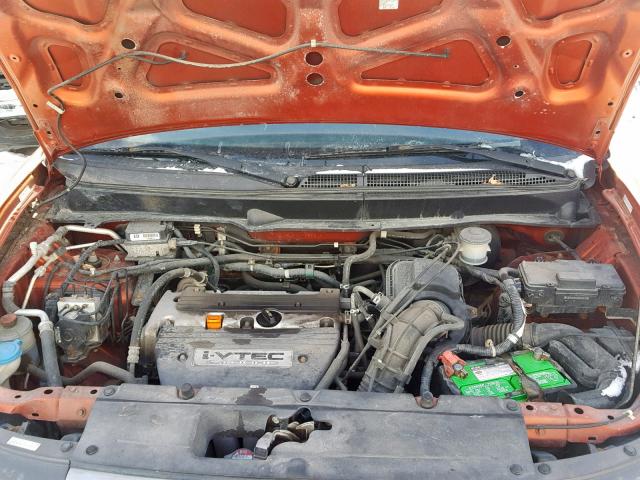 5J6YH28583L800064 - 2003 HONDA ELEMENT EX ORANGE photo 7