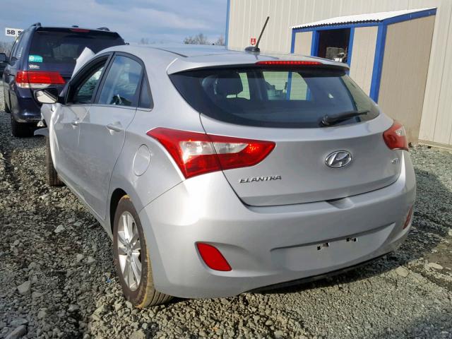 KMHD35LH8EU234888 - 2014 HYUNDAI ELANTRA GT SILVER photo 3