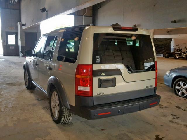 SALAD25486A387960 - 2006 LAND ROVER LR3 SE GOLD photo 3