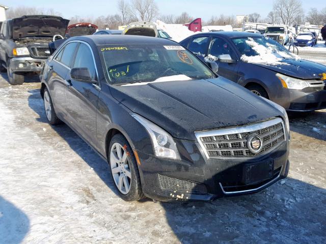 1G6AA5RA0D0135448 - 2013 CADILLAC ATS BLACK photo 1