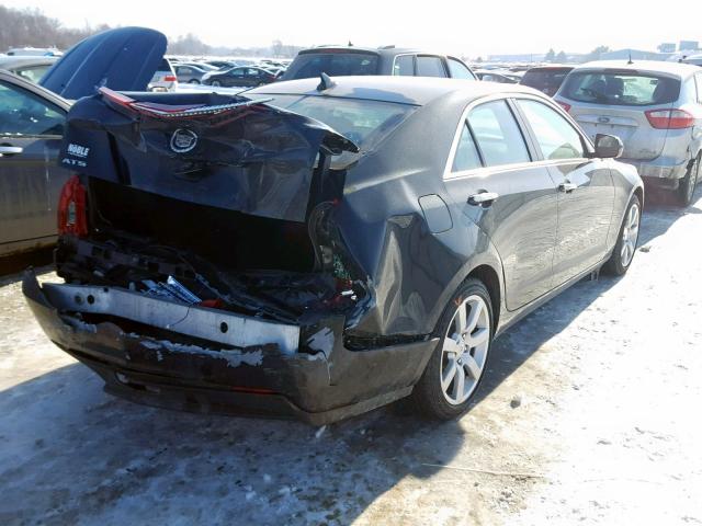 1G6AA5RA0D0135448 - 2013 CADILLAC ATS BLACK photo 4