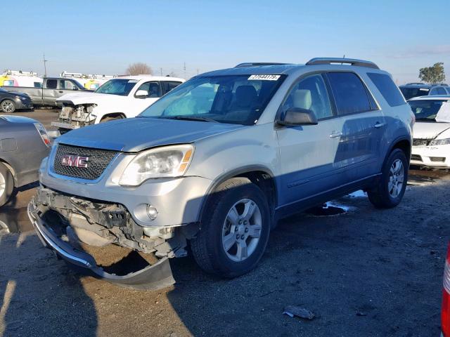 1GKEV13718J137190 - 2008 GMC ACADIA SLE BLUE photo 2