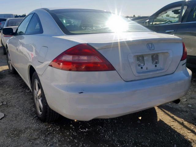 1HGCM72585A027372 - 2005 HONDA ACCORD LX WHITE photo 3