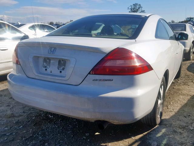 1HGCM72585A027372 - 2005 HONDA ACCORD LX WHITE photo 4