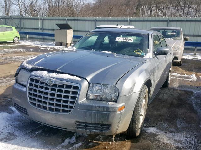 2C3LA43R76H281590 - 2006 CHRYSLER 300 BLUE photo 2