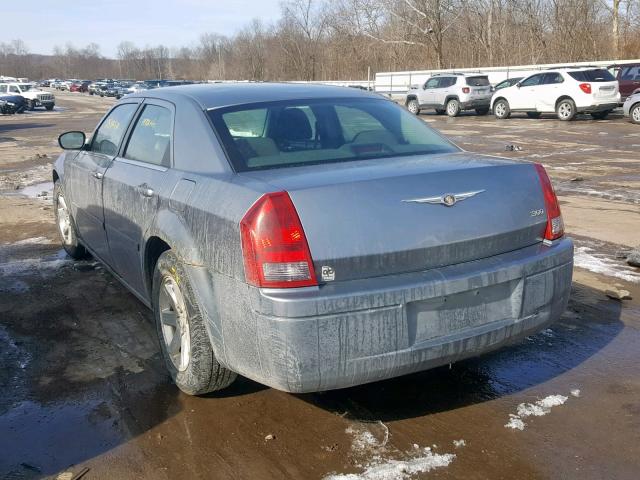 2C3LA43R76H281590 - 2006 CHRYSLER 300 BLUE photo 3