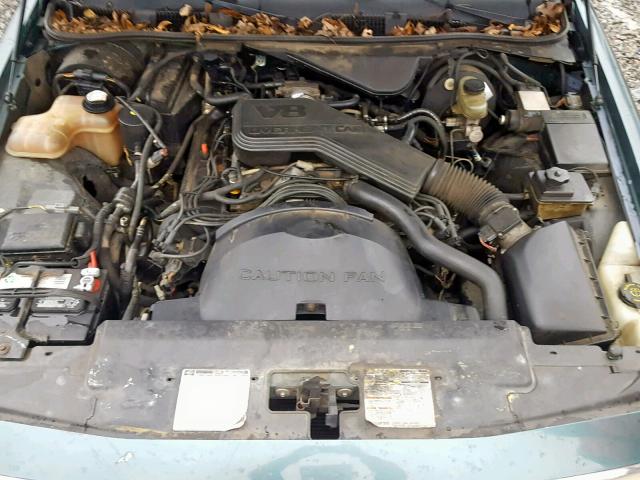 2FALP74W6SX203002 - 1995 FORD CROWN VICT GREEN photo 7