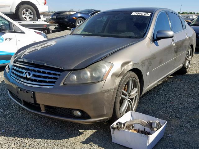 JNKBY01E16M202910 - 2006 INFINITI M45 BASE GRAY photo 2