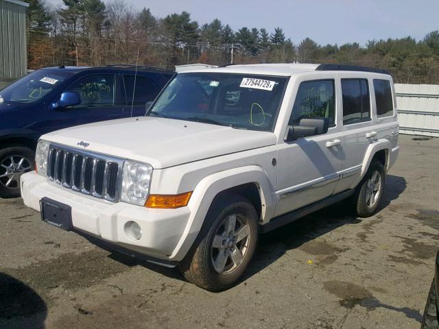 1J8HG48N38C202744 - 2008 JEEP COMMANDER WHITE photo 2