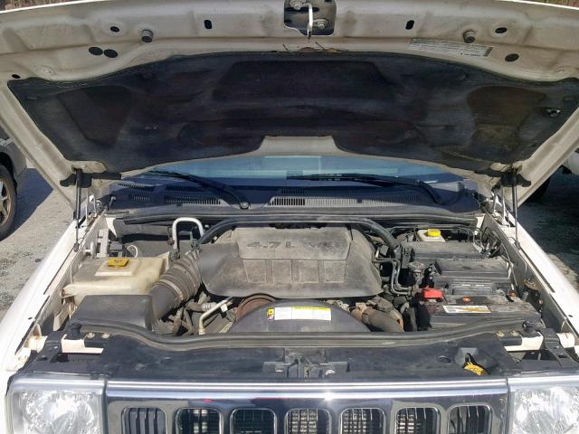 1J8HG48N38C202744 - 2008 JEEP COMMANDER WHITE photo 7