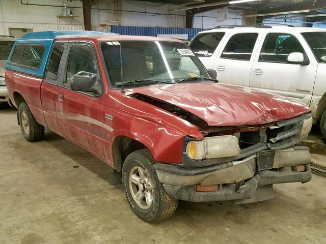 4F4CR16A2TTM00418 - 1996 MAZDA B2300 CAB RED photo 1