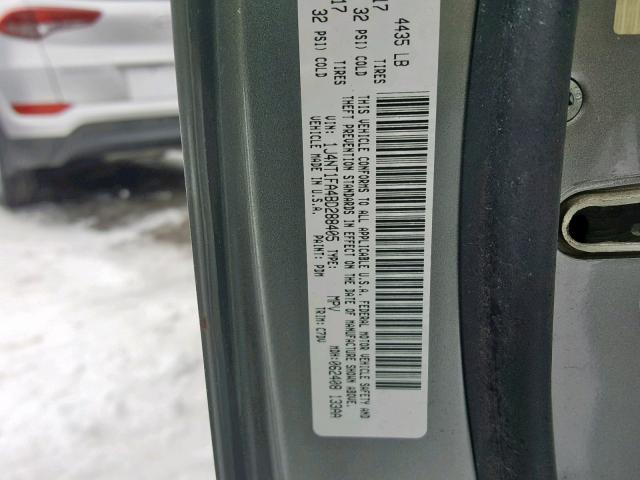 1J4NT1FA4BD288405 - 2011 JEEP COMPASS SP 石墨色 照片 10