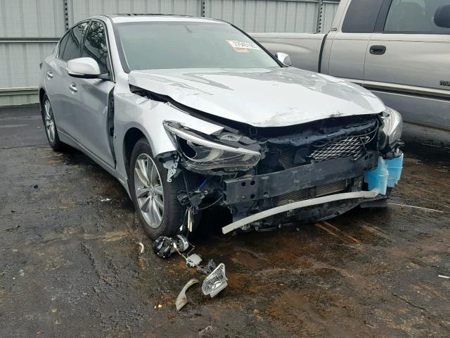 JN1BV7AP9EM679414 - 2014 INFINITI Q50 BASE SILVER photo 1