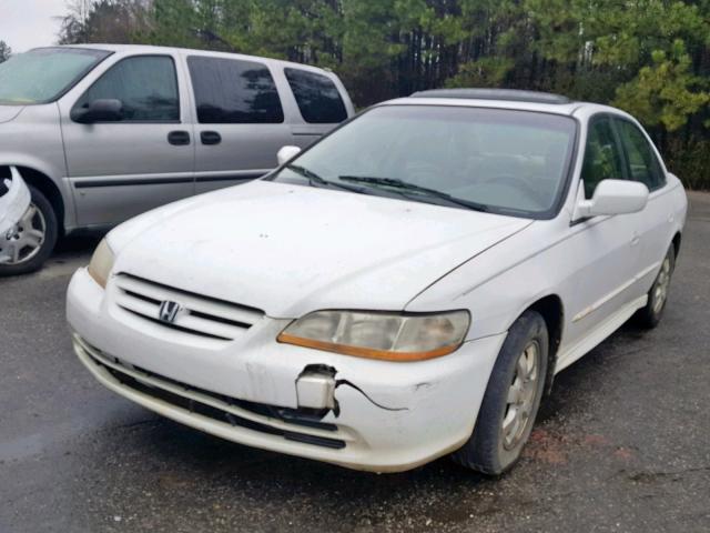 1HGCG56611A144610 - 2001 HONDA ACCORD EX 白色 照片 2
