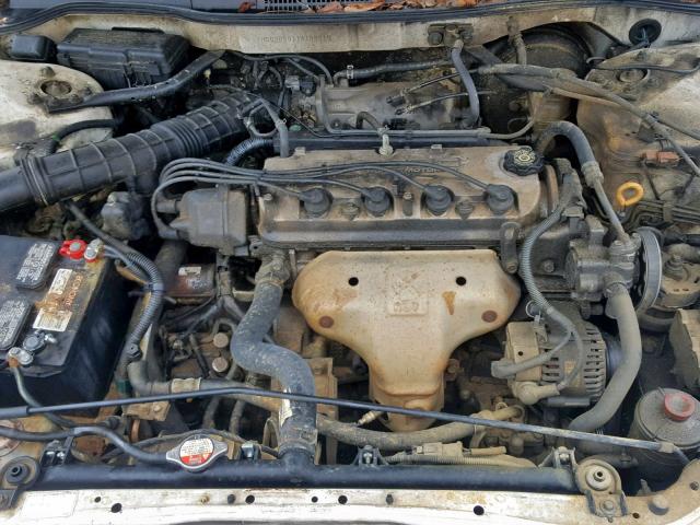 1HGCG56611A144610 - 2001 HONDA ACCORD EX 白色 照片 7