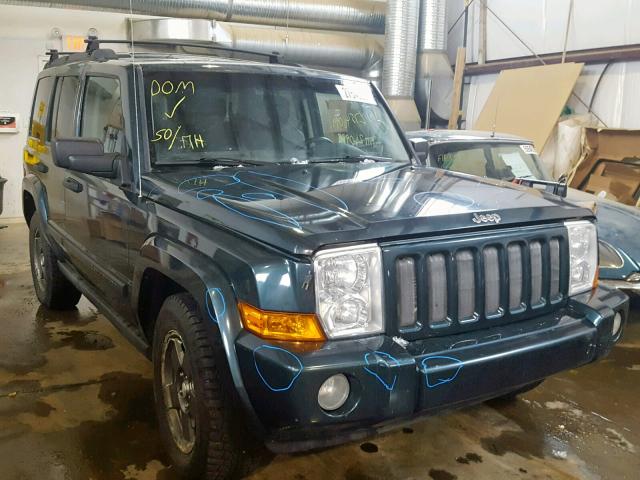 1J8HG48K16C163624 - 2006 JEEP COMMANDER GREEN photo 1