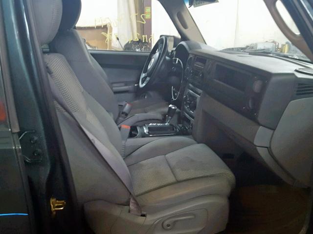 1J8HG48K16C163624 - 2006 JEEP COMMANDER GREEN photo 5