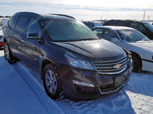 1GNKVGKD1FJ229798 - 2015 CHEVROLET TRAVERSE L BLACK photo 1