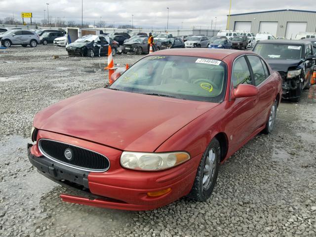 1G4HR54K94U235234 - 2004 BUICK LESABRE LI RED photo 2