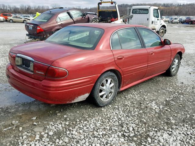 1G4HR54K94U235234 - 2004 BUICK LESABRE LI RED photo 4