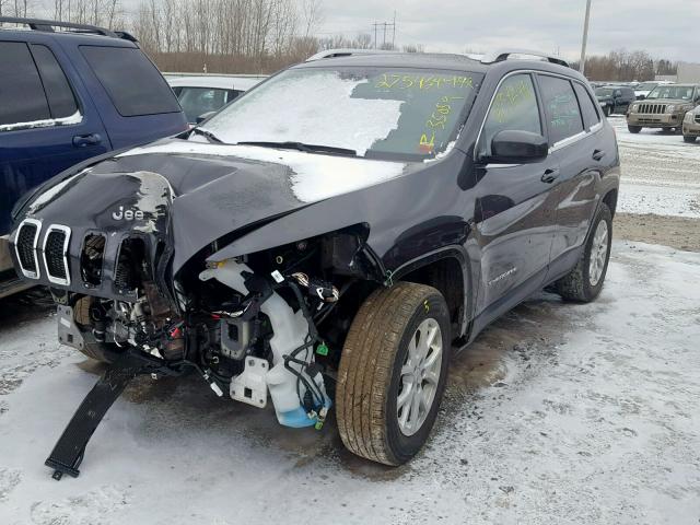 1C4PJMCB0GW367438 - 2016 JEEP CHEROKEE L GRAY photo 2