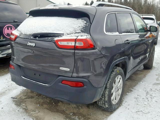 1C4PJMCB0GW367438 - 2016 JEEP CHEROKEE L GRAY photo 4