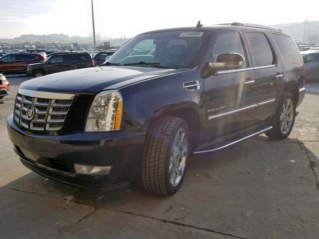 1GYFK23229R255202 - 2009 CADILLAC ESCALADE L BLACK photo 2