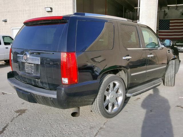 1GYFK23229R255202 - 2009 CADILLAC ESCALADE L BLACK photo 4