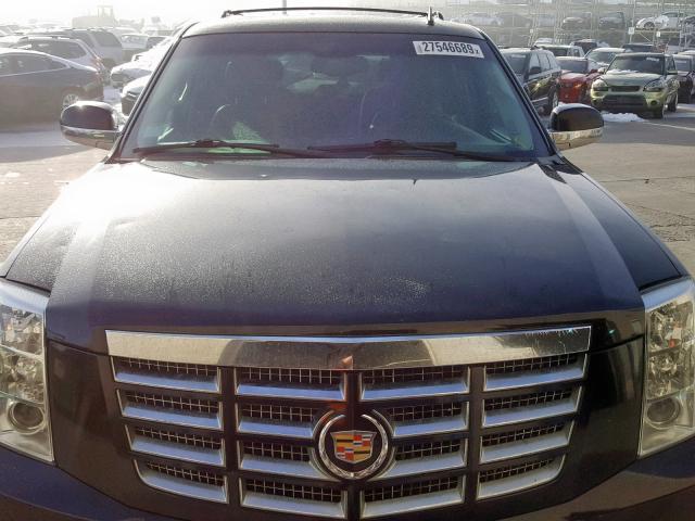 1GYFK23229R255202 - 2009 CADILLAC ESCALADE L BLACK photo 9