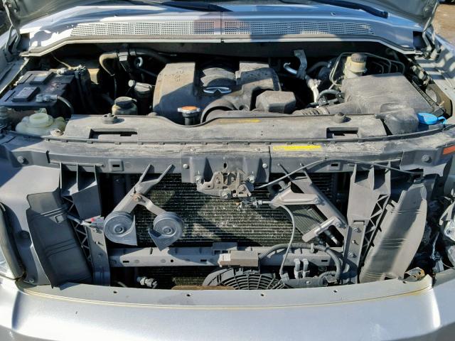 5N3AA08C86N809650 - 2006 INFINITI QX56 SILVER photo 7