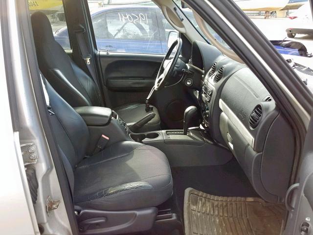 1J4GL38K62W346982 - 2002 JEEP LIBERTY RE SILVER photo 5