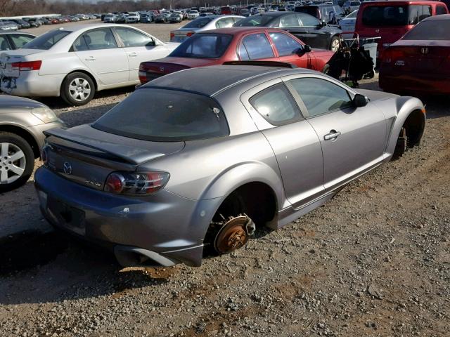 JM1FE17N140125422 - 2004 MAZDA RX8 SILVER photo 4