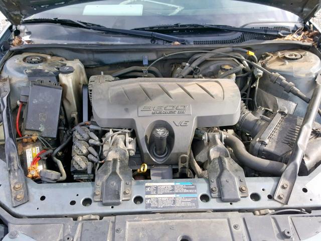 2G2WP552161110862 - 2006 PONTIAC GRAND PRIX CHARCOAL photo 7