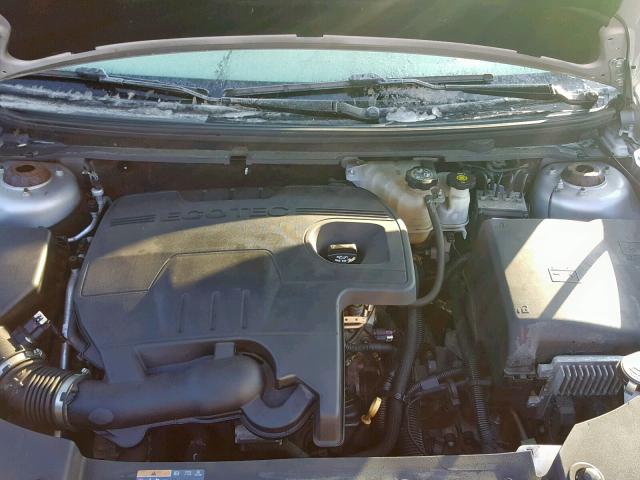 1G1ZC5E12BF360778 - 2011 CHEVROLET MALIBU 1LT ვერცხლისფერი ფოტო 7