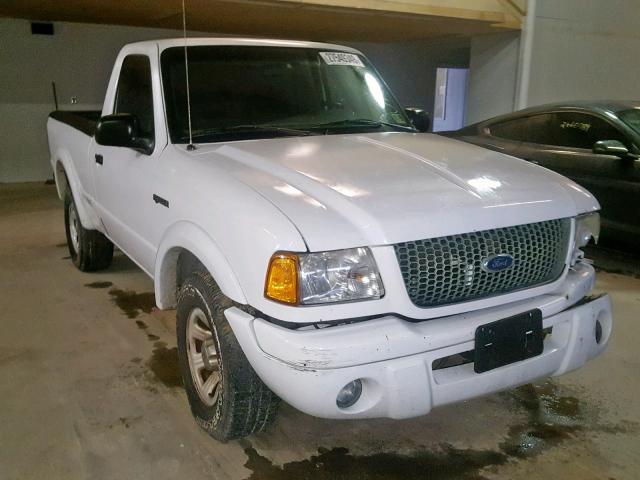 1FTYR10U53PB84140 - 2003 FORD RANGER WHITE photo 1