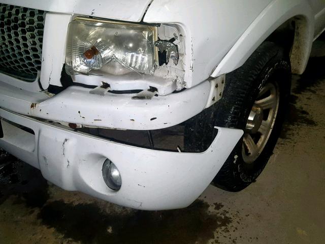 1FTYR10U53PB84140 - 2003 FORD RANGER WHITE photo 9