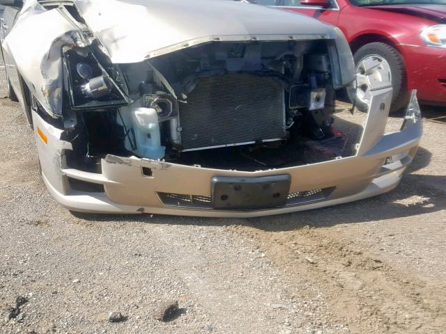 1G6DC67A080111396 - 2008 CADILLAC STS BEIGE photo 9