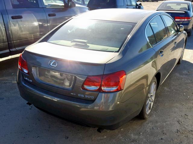 JTHCH96S660008548 - 2006 LEXUS GS GENERAT GREEN photo 4