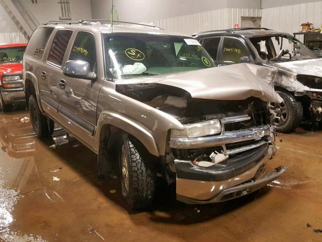 1GNFK16Z52J138573 - 2002 CHEVROLET SUBURBAN K SILVER photo 1