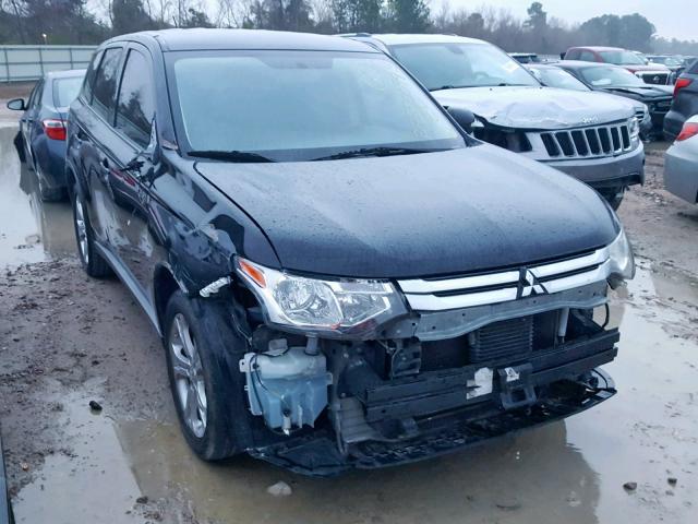 JA4AD3A36FZ013742 - 2015 MITSUBISHI OUTLANDER BLACK photo 1